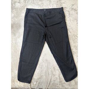 Women’s Madewell Pull On Pants Chino Ankle Size Large